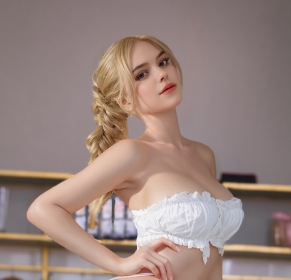 Silikon Liebespuppe Antonie mit beweglichem Kiefer