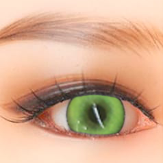 Augen strahlend Grün - passend für alle Real Dolls aus TPE