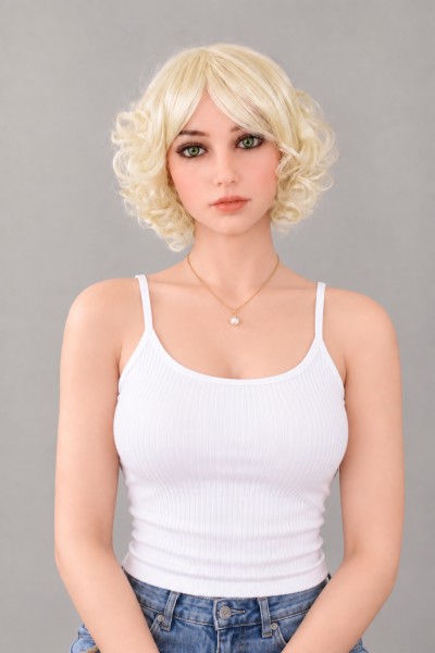 Perücke - lockig blond